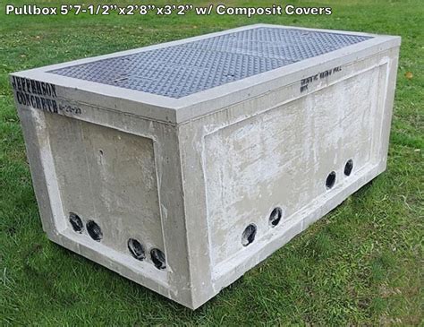 concrete electrical pull boxes|fiberglass underground pull boxes electrical.